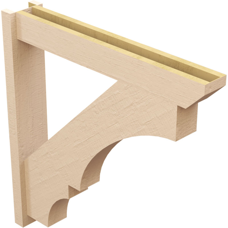 Bois de cèdre brut Balboa Slat, H 36 po x l 6 po x P 36 po