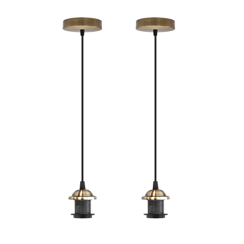 Germanos 2 - Light Single Pendant, No, Green Brass