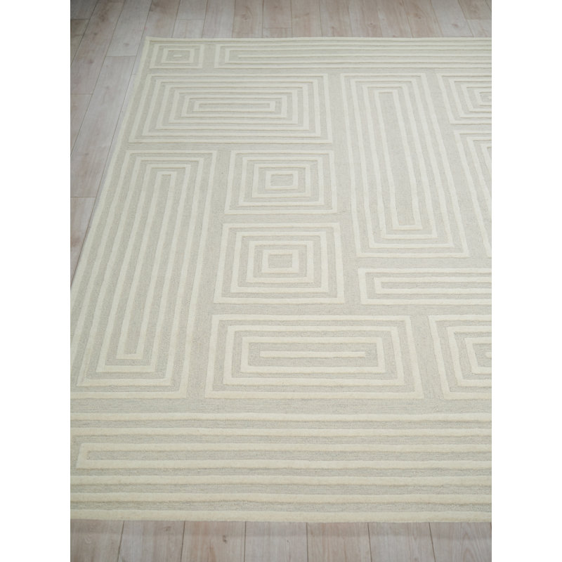 Teton Handmade New Zealand Wool Area Rug, Rectangle 10' x 14'