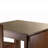 Seitz Walnut 3-Pc Drop Leaf Table with 2-Ladder-back Chairs, 29.42'' H X 47.61'' W X 29.65'' D