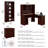 Shelonda 4 Piece Computer Desk Office Set-1859003086
