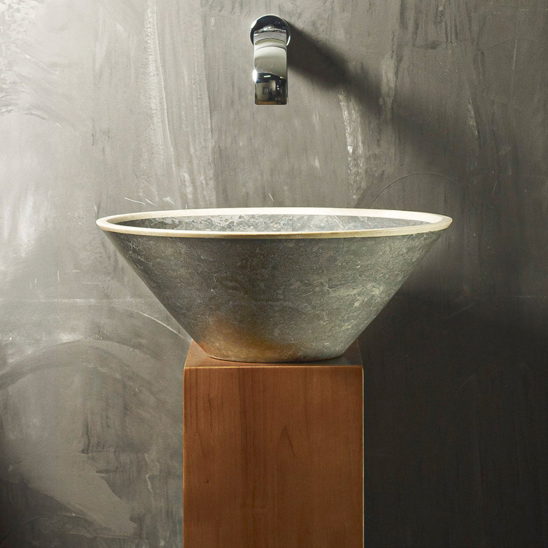 Duotono 16'' L Bathroom Sink, Black