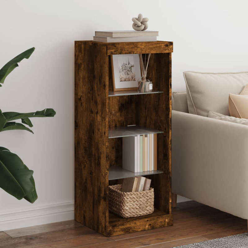 Bashirah 41cm Sideboard, Smoked Oak