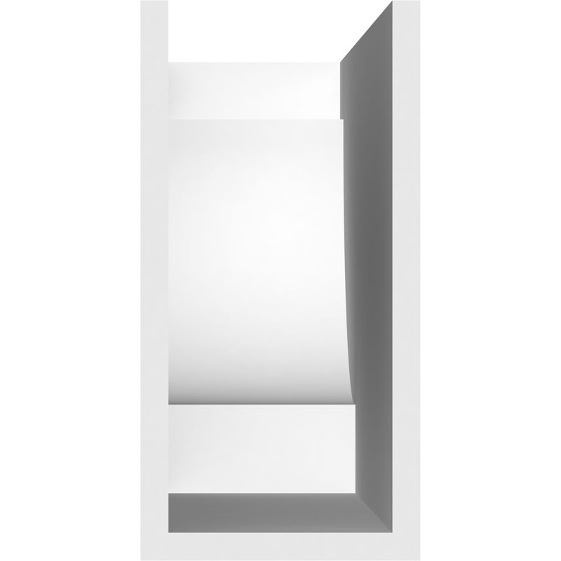5"W x 10"H x 24"L Standard Alpine Architectural Grade PVC Rafter Tail, 10"H x 5"W x 24"D