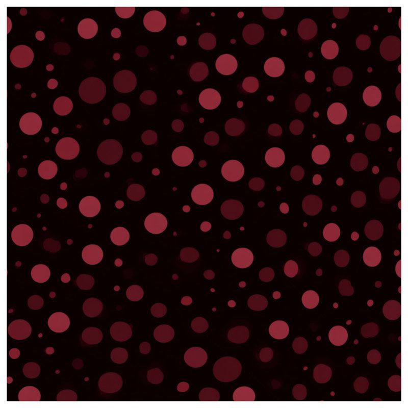 Couvre-lit matelassé à pois rouges, Très grand lit