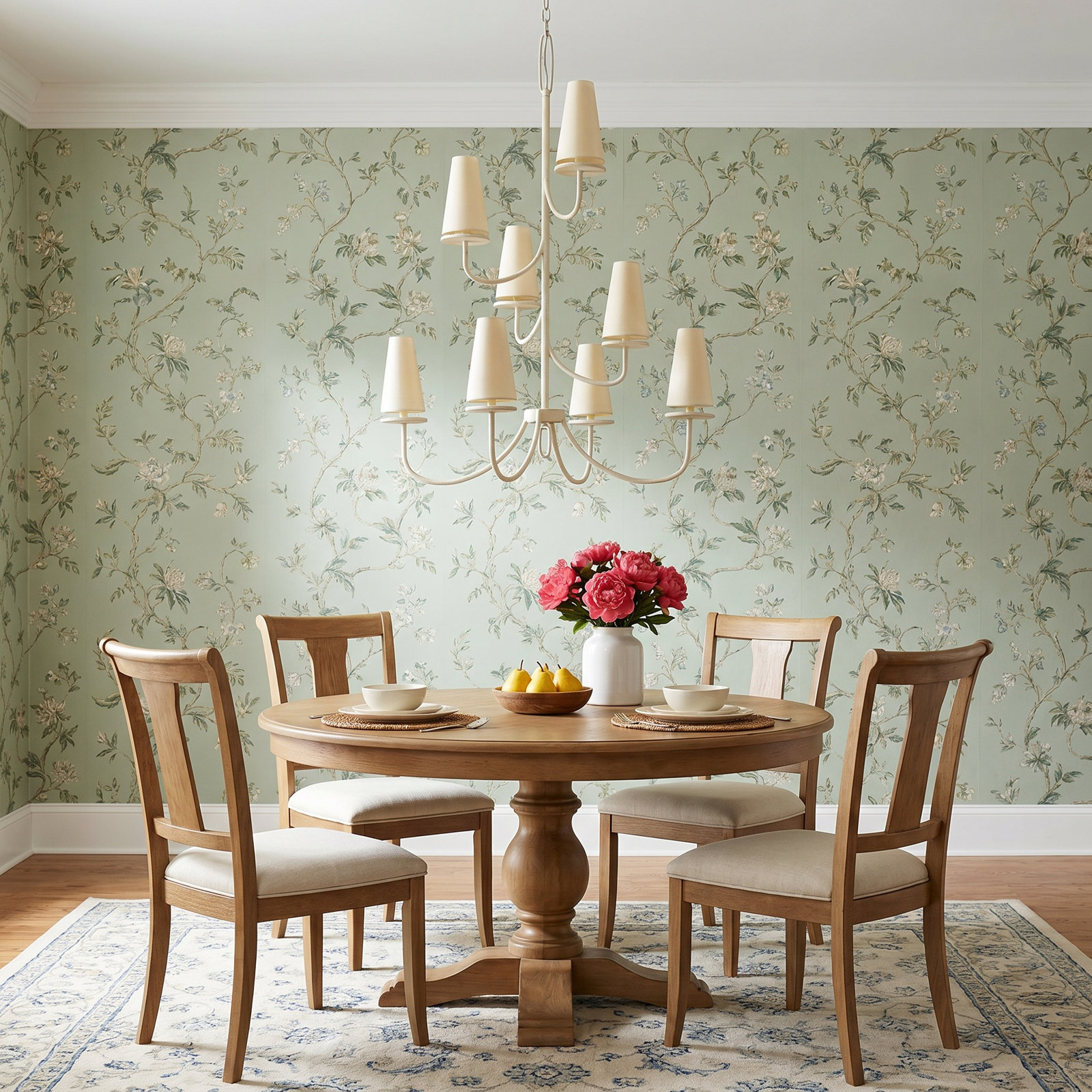 Walling 8 - Light Dimmable Empire Chandelier, Textured Bronze