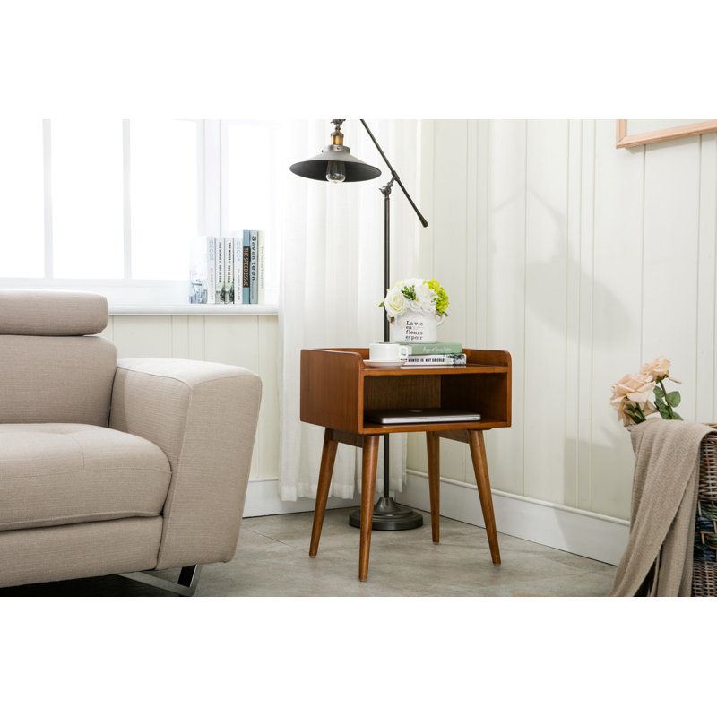 Josephson Solid Wood Nightstand, Natural