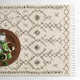 Mossy Moroccan Charcoal/Beige Area Rug
