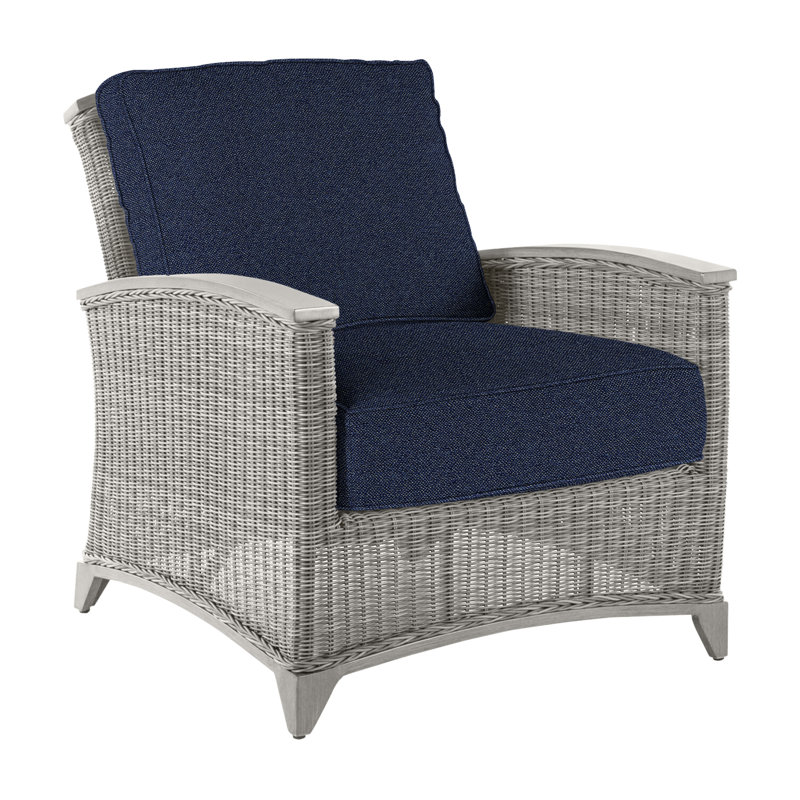 Méridienne d'extérieur Astoria N-Dura, Welt, Indigo Intermix, Huître