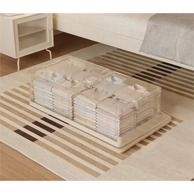 Rebrilliant Plastic Underbed Storage, Clear
