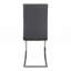 Ensemble de 2 chaises d'appoint en similicuir