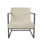 Fauteuil rembourré en métal de 25,75 po de large Seat4U-894222380