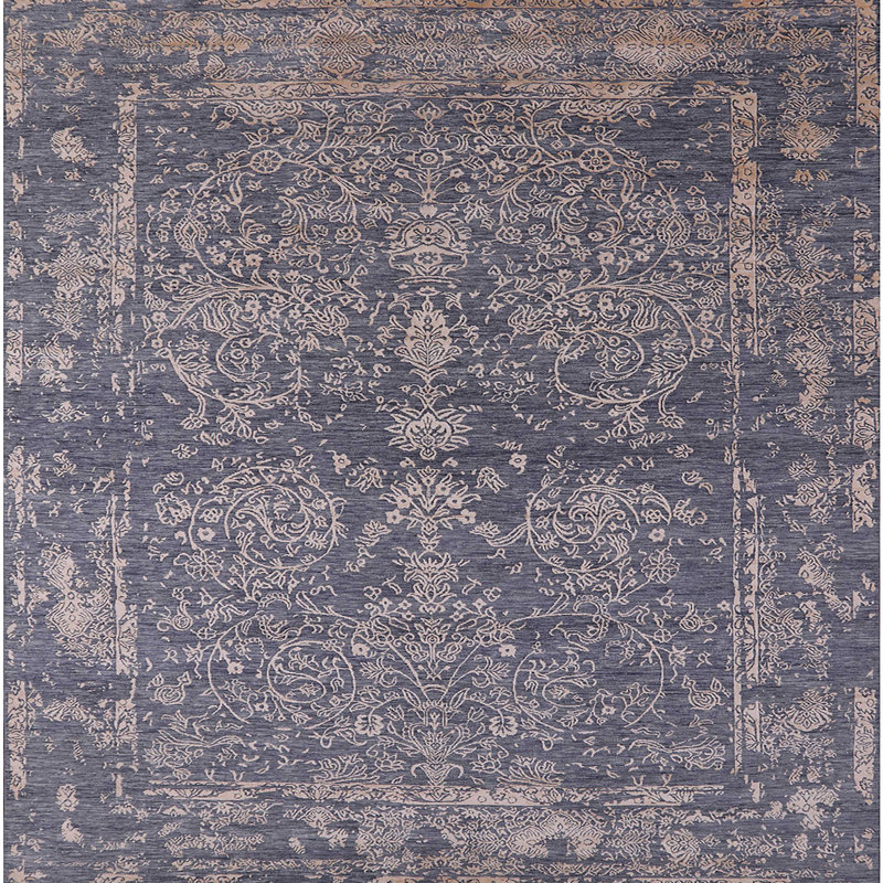Oriental Indoor Rug, Square 4'