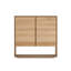 Nordic 31.5 in. W Solid Wood Sideboard