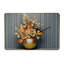 Horloge murale 24 po Beige Gold and Gray