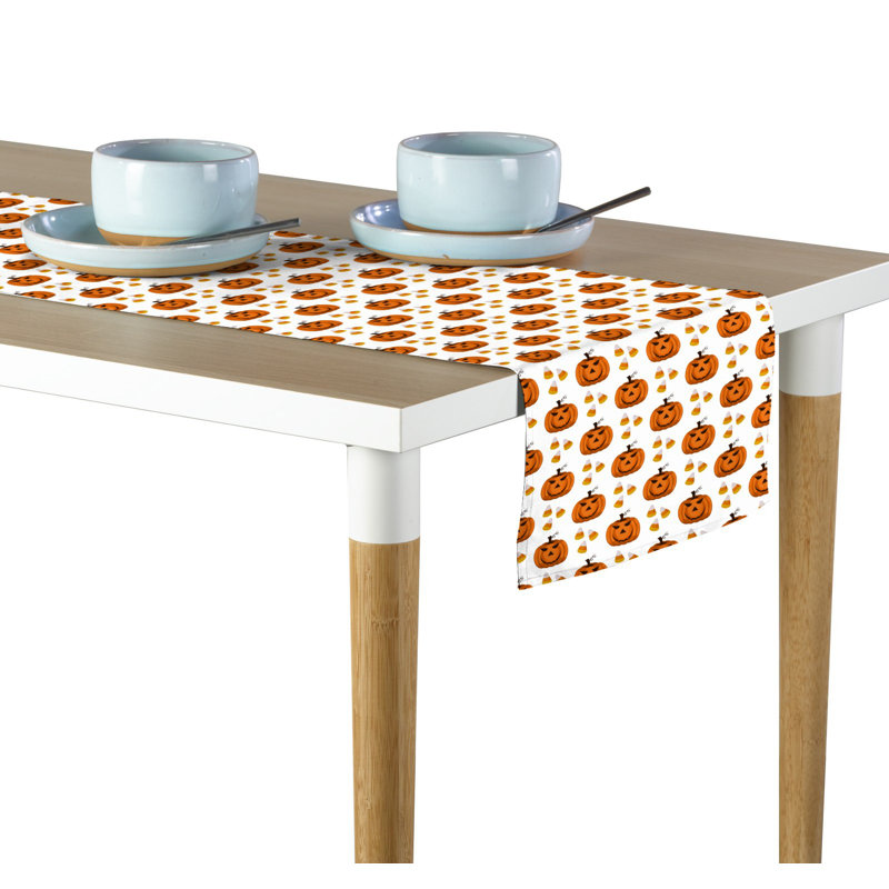 Macias Geometric Table Runner, 12" W x 72" L
