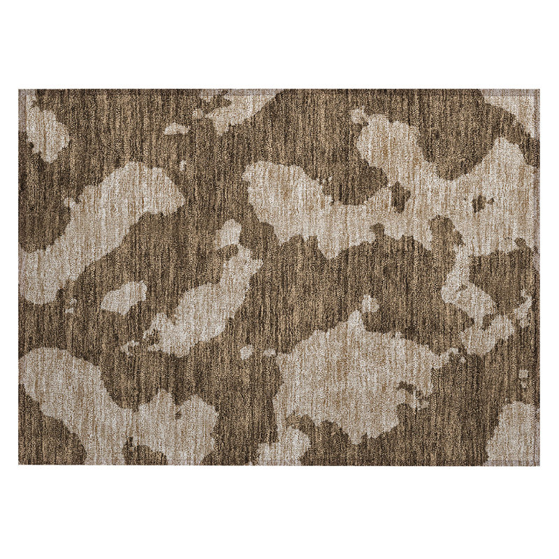 Aquaisha Abstract Indoor / Outdoor Rug, Rectangle 1'8" x 2'6"