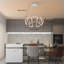 Luminaire suspendu DEL moderne avec télécommande Dimsdale-88364476