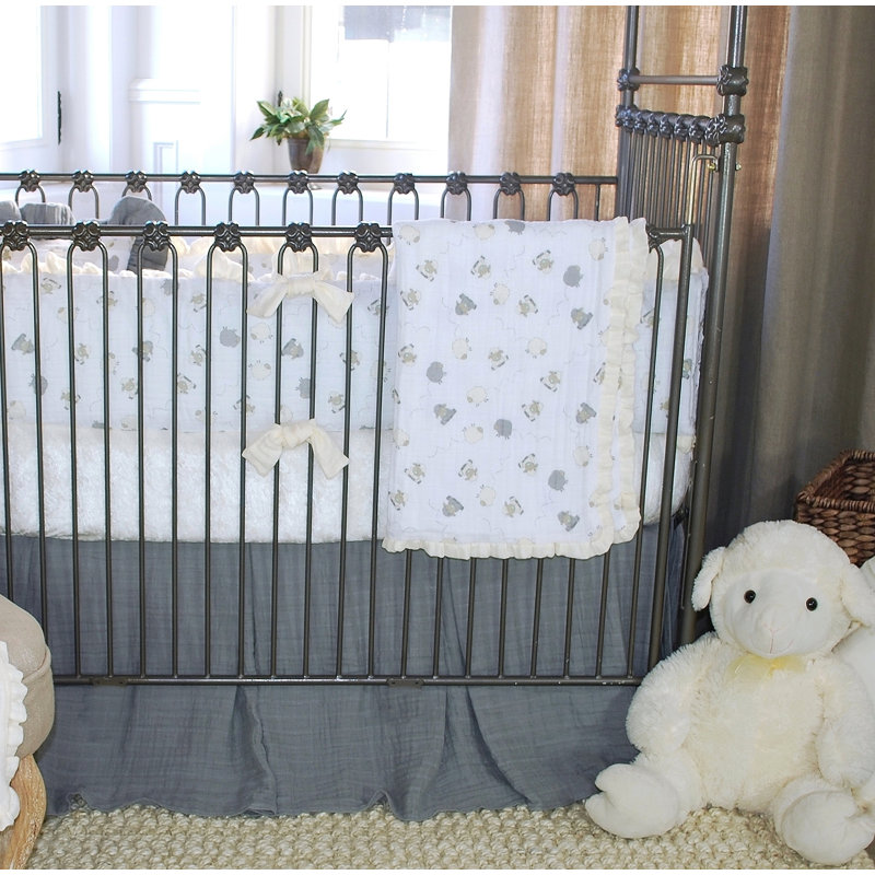 Manzanares 3 - Piece Crib Bedding Set