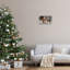Père Noël avec scène de renne, estampe numérique encadrée par Imagine It Images-1852829662-1852829663