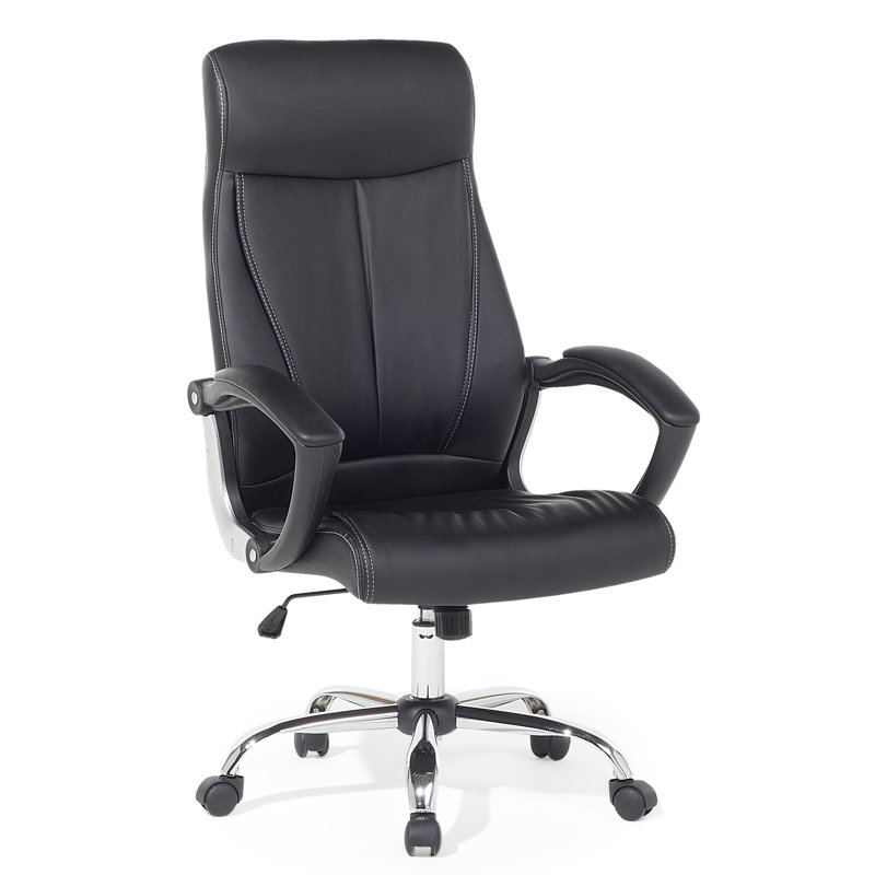 Champion Executive Chair with Headrest, Black