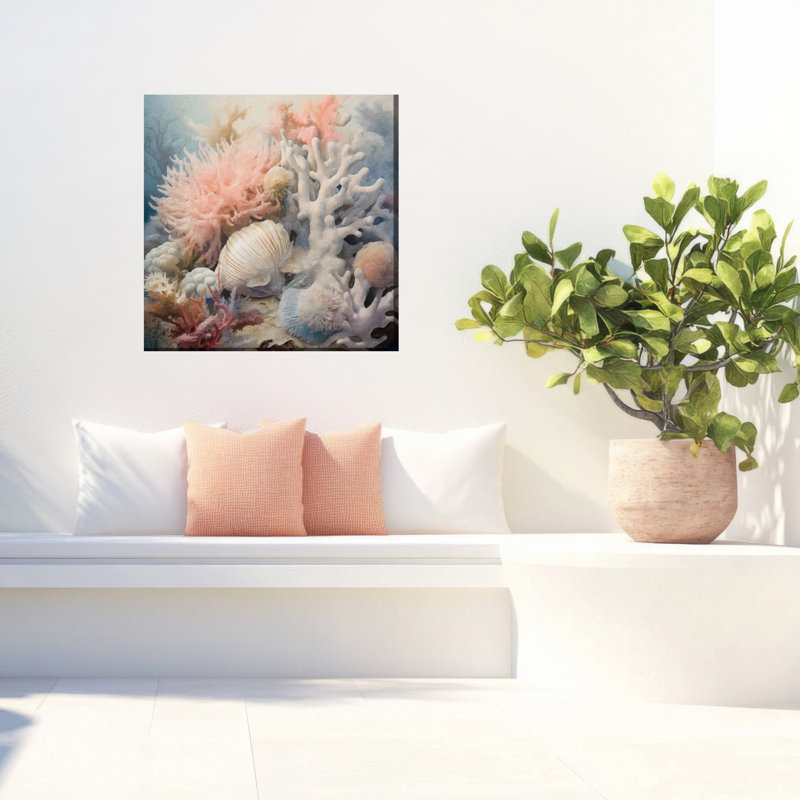 Art sur toile Soft Coral No2