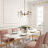 Arnita 6-Light Classic/Traditional Bubble Glass Shade Dining Room Chandelier ETL Certified