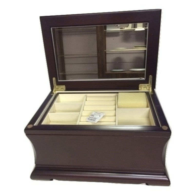 Boîte à bijoux en bois