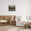 «Up A Creek Woodland Cabin Canoe Floater», art mural par Stephanie Workman Marrott-215403244-215403246