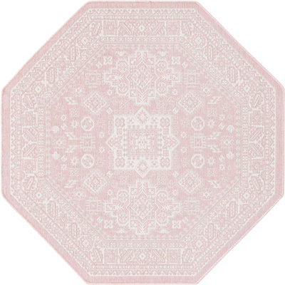 Tapis d'extérieur Chand couleur rose