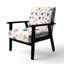 Chaise rembourrée Kids Creative - Crayon Shapes-689033609