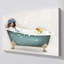 "Bath Dogs II" par Conrad Knutsen, reproduction sur toile-159284076