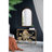Khashif Mirrored Glass Top End Table