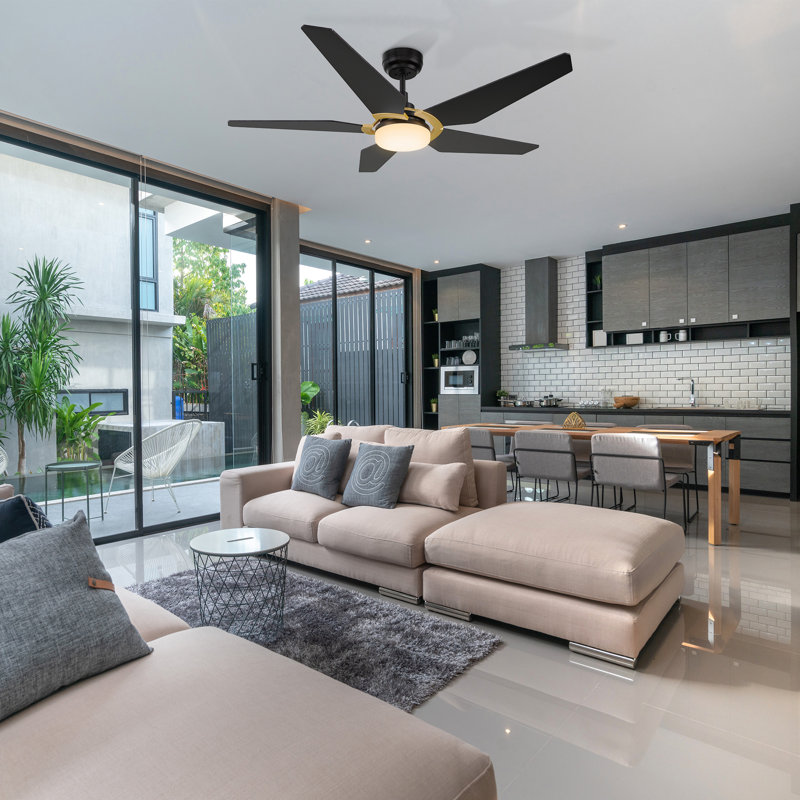 52'' Ceiling Fan with LED Lights