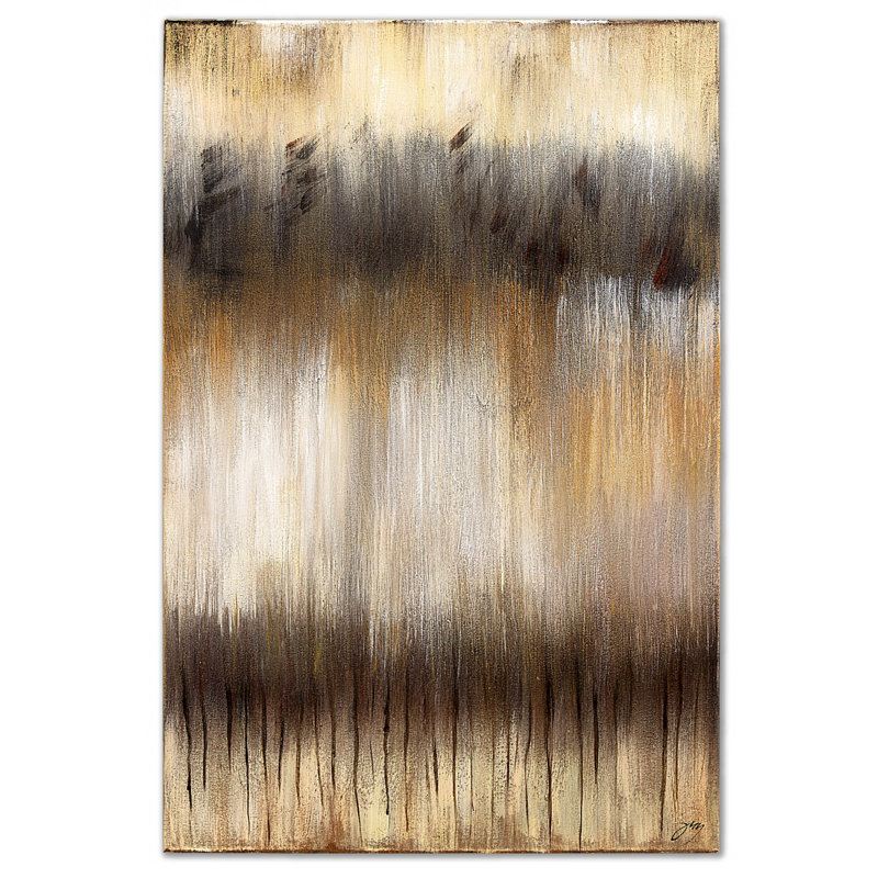 Abstraction - Wrapped Canvas Painting