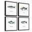 Thaxted Anchovy and Salmon 4 Piece Wall Art-87414425