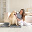 Tapis de caisse pour animaux de compagnie Elle Décor Elegant Design, literie élégante, confortable et durable pour chiens et chats