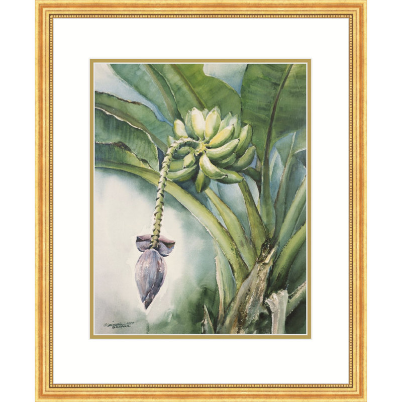 Banana Tree by Chen Xiaoping - Single Picture Frame Print