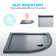 80W*80Dcm Quadrant Single Shower Base in Grey with Low-Profile Aesthetics Design and Non-Slip FeatureQuadrant Single Shower Base in Grey with Low-Profile Aesthetics Design and Non-Slip Feature