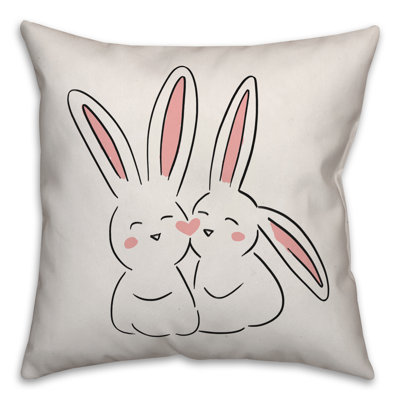  Coussin Love Bunnies