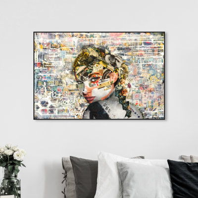 Katy Hirchfeld - «Eyes For You», portrait de femme - reproduction d'art