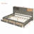 Wooden Daybed with 3 Storage Drawers-57962423