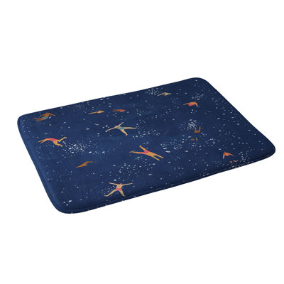 Helo Birdie Sky swim Memory Foam Bath Mat
