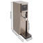 Distributeur d'eau commercial en acier inoxydable 2.06Gal