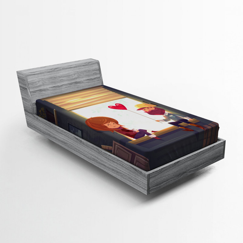 Microfiber Fitted Sheet, Twin Fitted Sheet