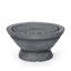 Fontaine de plancher résistante aux intempéries, gris clair, l 25,25 po x P 25,25 po x H 13,60 po