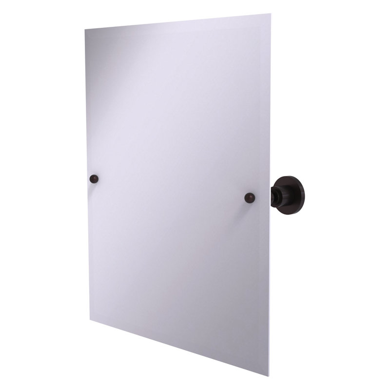 Miroir rectangulaire inclinable 21 "x 26" Lera, Bronze antique