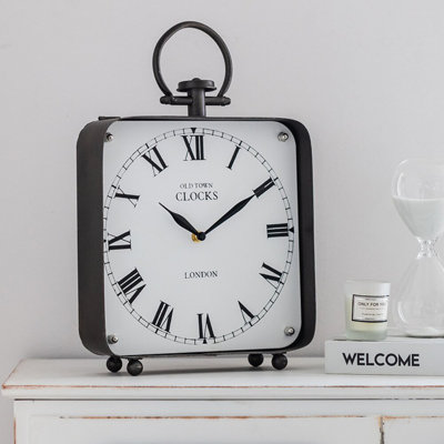 Industrial Style Metal Clock