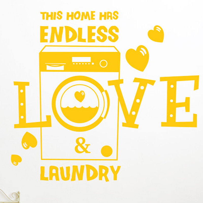 Wall Decal, Dark Yellow