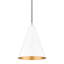 Luminaire suspendu conique à 1 lumière Drewie-88580306